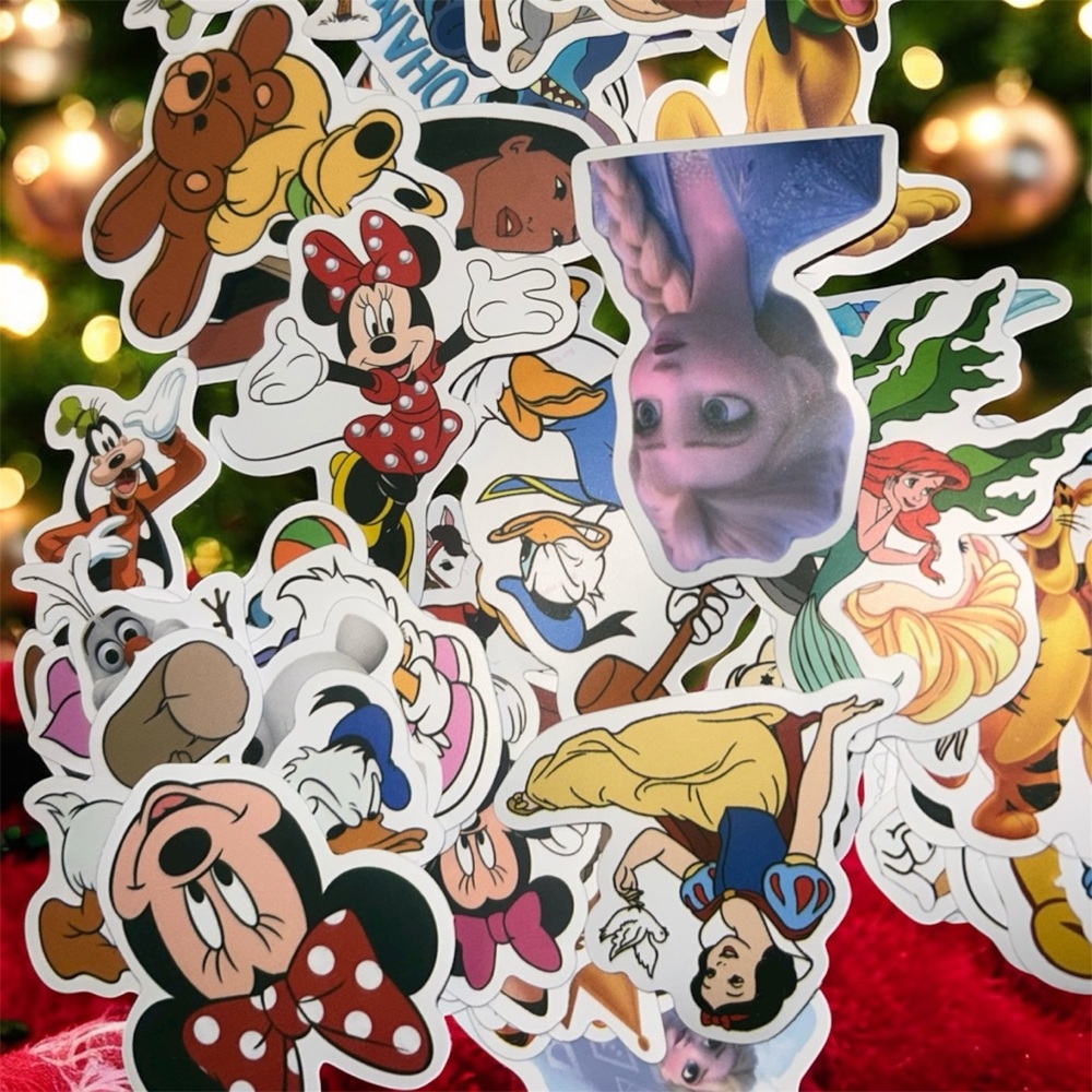 🔥🔥🔥Disney Character Sticker Set - 25 pc set of mixed stickers random